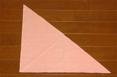 子供用三角巾の作り方 ラブクラフト 作り方のサイト